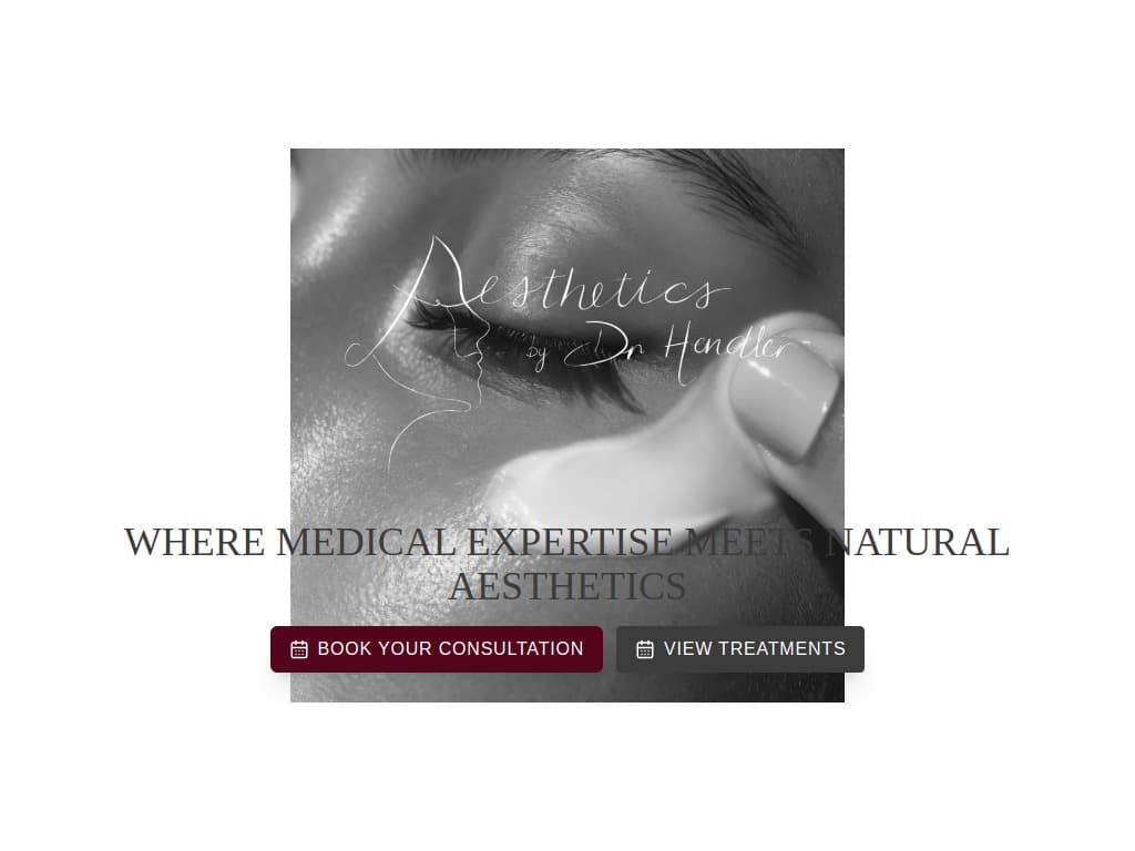 Project number one, hero section.